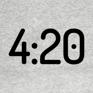 4:20 Marijuana T-Shirt T-Shirt